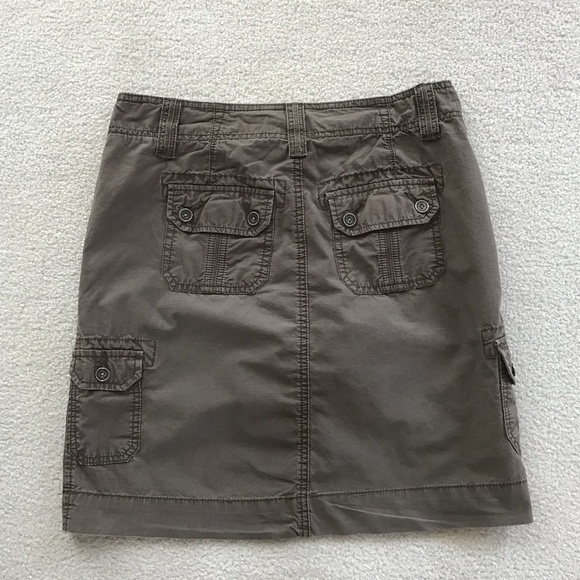 SONOMA BROWN MODERN SKIRT SIZE 4 - Picture 3 of 6